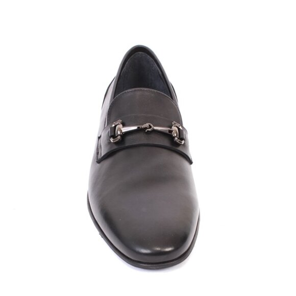 Giovanni Conti 7123 Black Leather Classic Dress Shoes - Picture 7 of 8
